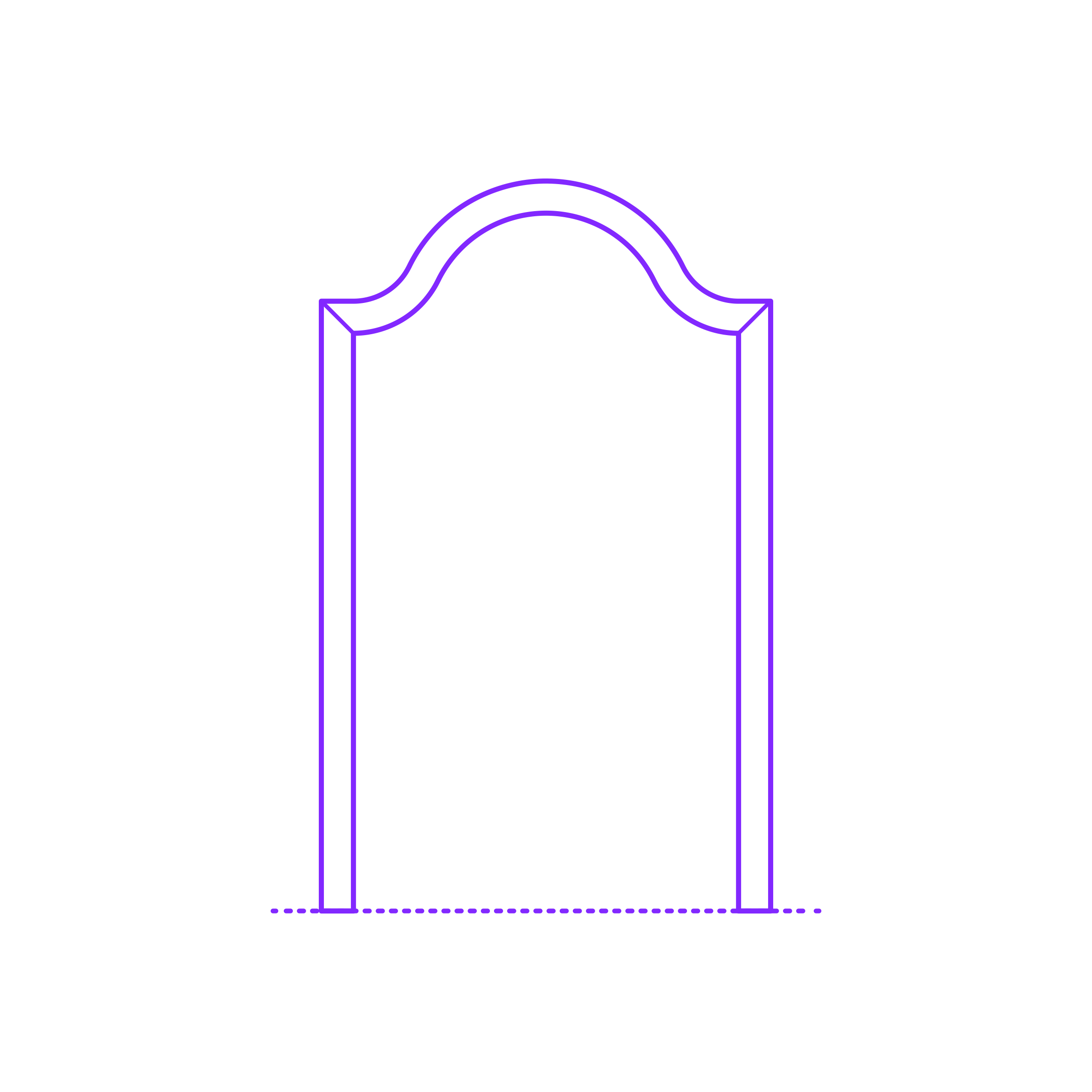 Buildings Arches Ogee Reverse Silhouette Svg Vector Free Vectors